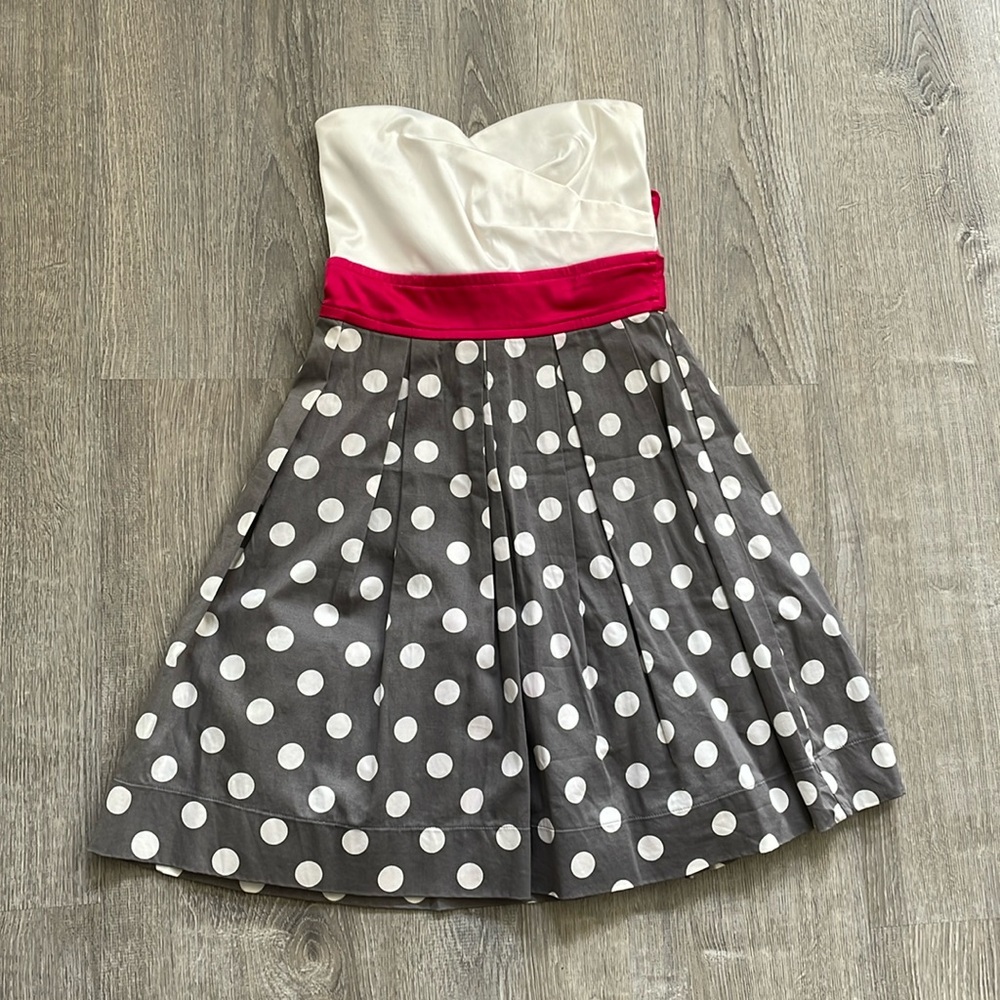 Vintage Teezee Polka Dot Party Dress retro vintage barbiecore